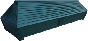 Koka zārks ar drapējumu